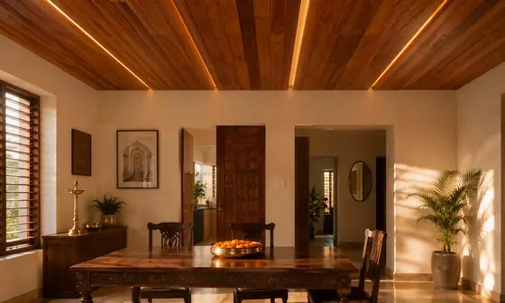 Wooden False Ceiling in Bangalore