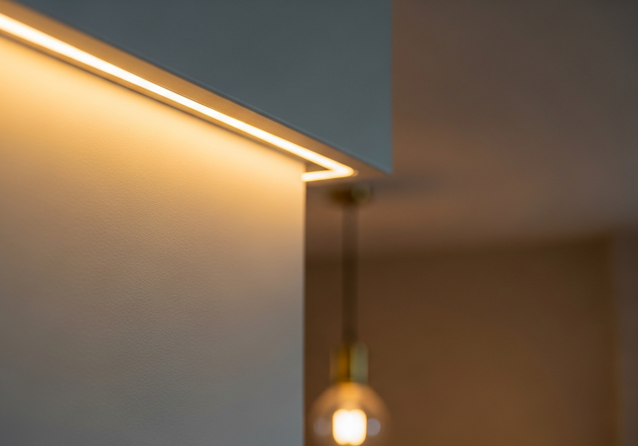 POP false ceiling in a Bangalore 2BHK apartment